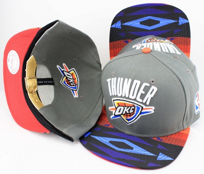 NBA Oklahoma City Thunder MN Strapback Hat #01